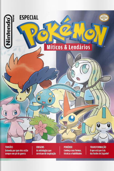 Nintendo World Collection - Pokémon míticos e lendários - 01/01/2021