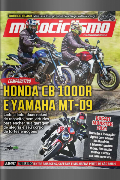 Motociclismo - HONDA CB 1000R E YAMAHA MT-0 - 01/04/2021