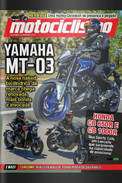 Motociclismo - Linha 2021 da Yamaha MT-03 - 01/09/2019