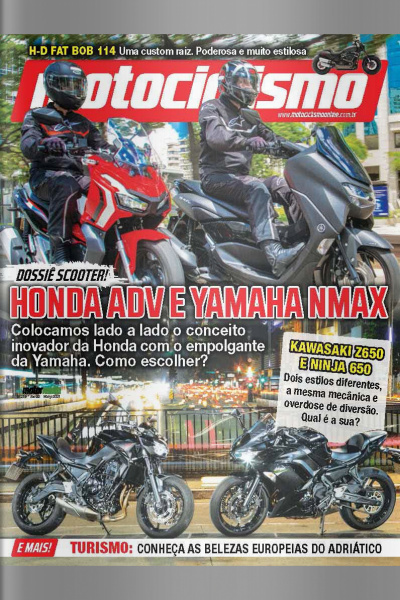 Motociclismo - Honda ADV e Yamaha NMAX - 01/03/2021