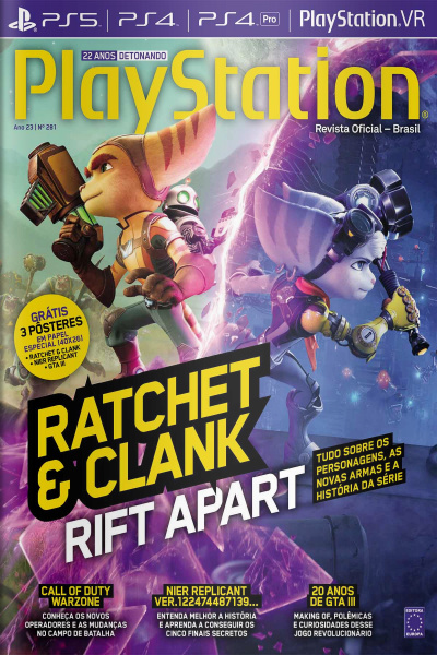 Revista Oficial Brasil Playstation - Edição N°281