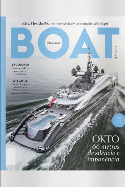 Boat Shopping Ed. 21 - Okto - 66m de silêncio e imponência 