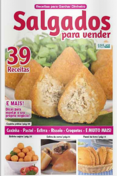 Que delicia - Salgados para vender - 07/06/2021