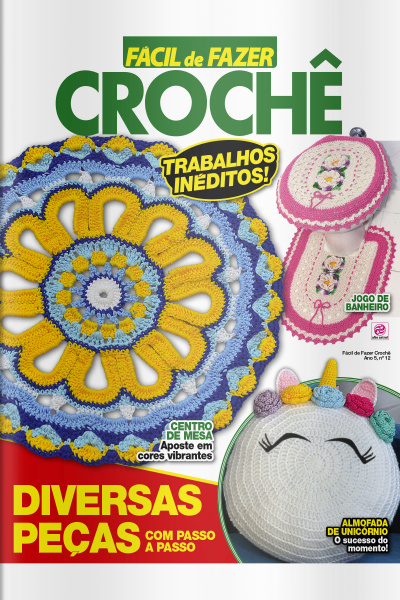 Fácil de Fazer Crochê Edição N°12