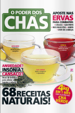 O Poder dos Alimentos - O poder dos Chás - Edição Nº 2