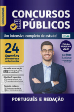 Apostilas Concursos Públicos Ed. 01 - Português e Redação