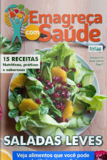 Emagreça com Saúde Ed. 18 - Saladas Leves