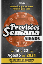 Previsões da Semana - Previsões de 16 a 22 de Agosto de 2021