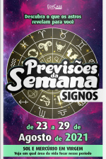 Previsões da Semana Ed. 73 - de 23 a 29 de Agosto de 2021
