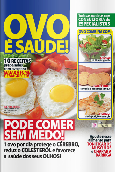 Coleção Reeducação Alimentar - Ovo é Saúde - Edição nº2