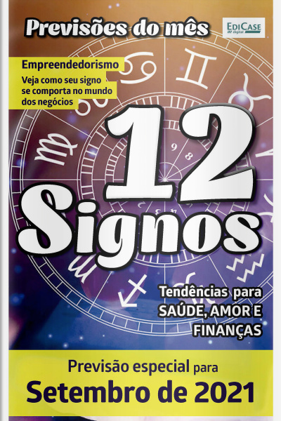 Previsões do mês Ed. 39 - 12 Signos - Setembro de 2021