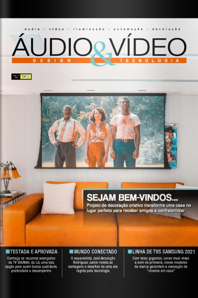 Áudio  Vídeo – Design e Tecnologia Ed. 182 - SEJAM BEM-VINDOS