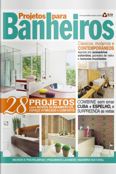 Projetos para Banheiros Edição 25