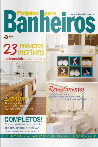 Projetos para Banheiros Edição 8