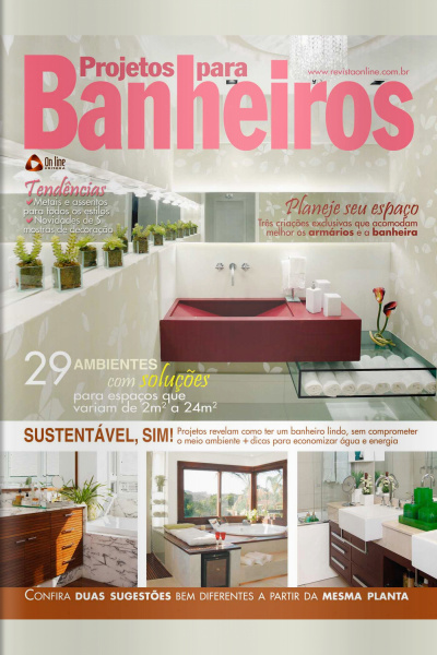 Projetos para Banheiros Edição 9