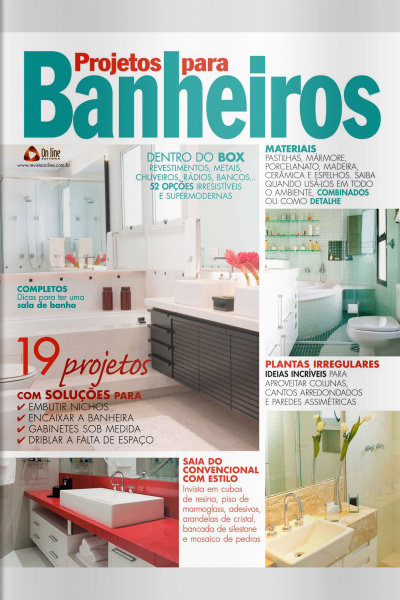 Projetos para Banheiros Edição 11