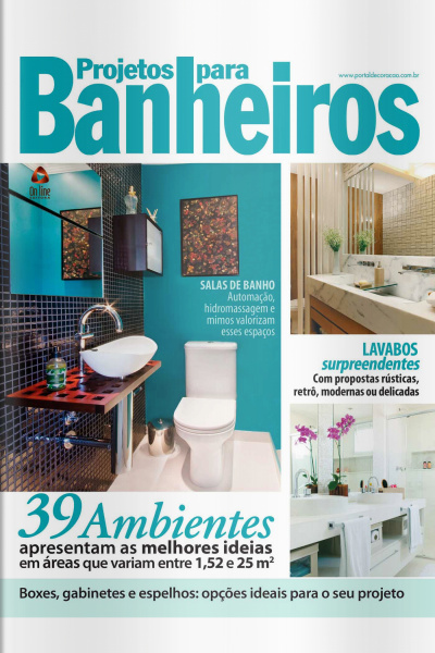 Projetos para Banheiros Edição 13