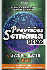 Previsões da Semana Ed. 78 - Previsões de 27/09 a 03/10 de 2021