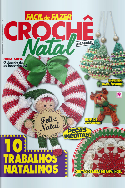 Fácil de Fazer Crochê Natal Especial Edição N°8