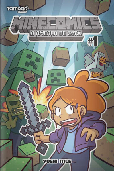 Minecraft Comics - Minecomics: A Ameaça de Zork - 01/09/2021