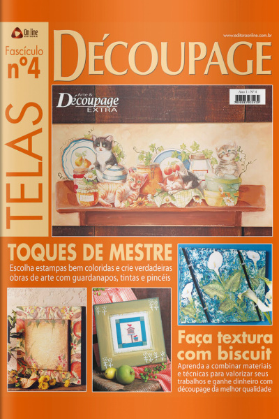 Arte  Découpage Extra Edição 4