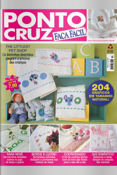 Faça Fácil Ponto Cruz edição 12