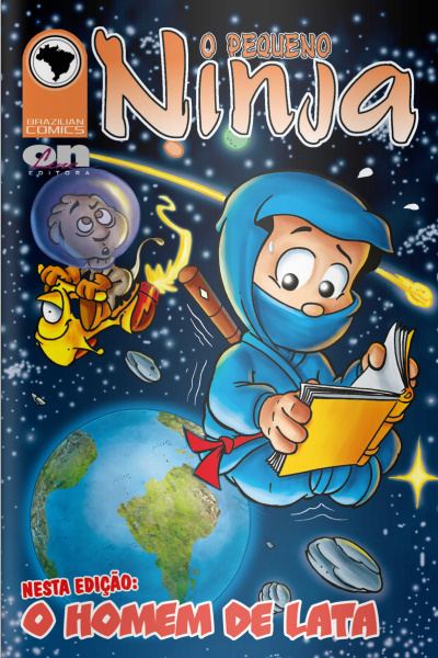 O Pequeno Ninja Revista em Quadrinhos O Homem de Lata Edição 05
