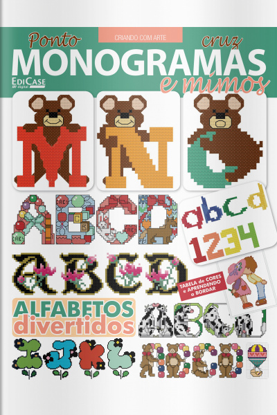 Artesanato Simples - Ponto Cruz, Monogramas e Mimos - 15/11/2021