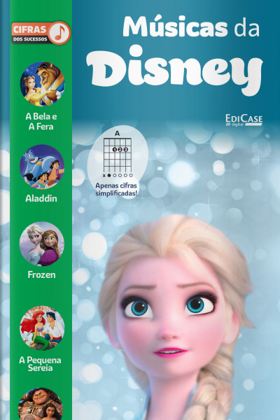 Cifras dos Sucessos Ed. 45 - Músicas da Disney