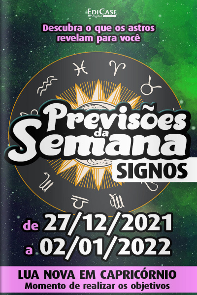 Previsões da Semana Ed. 91 - de 27/12 a 02/01 de 2022