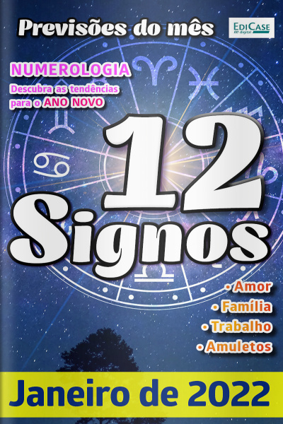 Previsões do mês Ed. 43 - 12 Signos - Janeiro de 2022