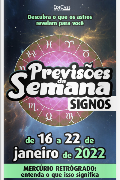 Previsões da Semana Ed. 92 - de 16/01 a 22/01 de 2022