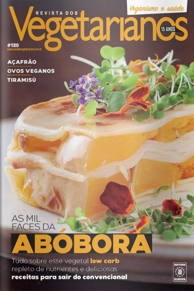 Revista dos Vegetarianos - Veganismo e saúde N°180