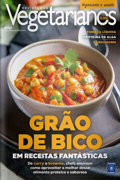 Revista dos Vegetarianos - Veganismo e saúde N°182
