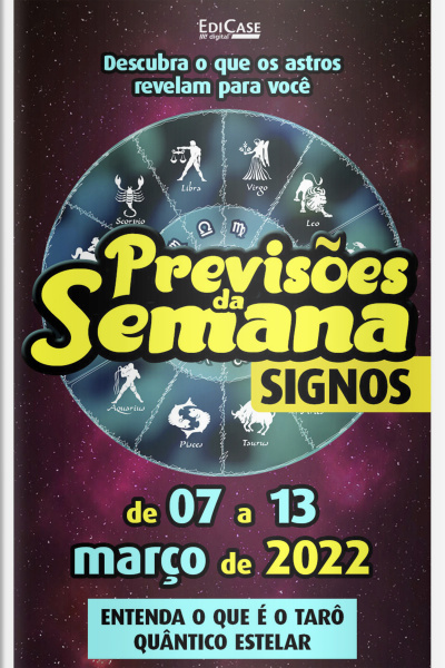 Previsões da Semana Ed. 99 - de 07 a 13 de Março de 2022