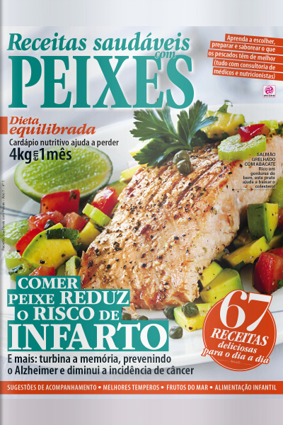 Coleção Receitas Saudáveis - Receitas Saudáveis com Peixes