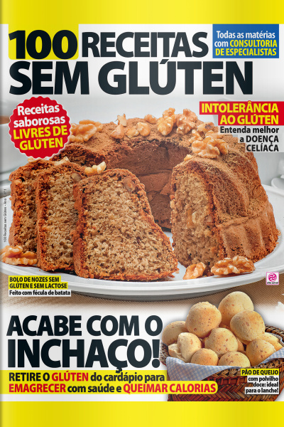 Receitas Saudáveis - 100 Receitas Sem Glúten - Edição 1