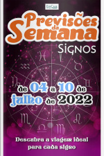 Previsões da Semana Ed. 116 - Previsões  de 04 a 10 de Julho de 2022