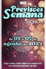 Previsões da Semana Ed. 120 - Previsões de 01 a 07 de Agosto de 2022