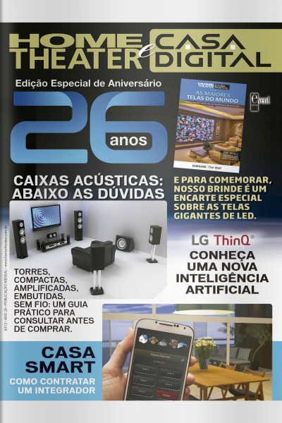 Home Theater e Casa Digital Ed. 312 - Edição Especial de Aniversário