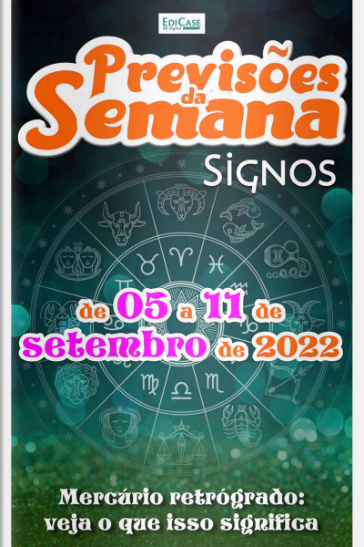 Previsões da Semana Ed. 125 - Previsões de 05 a 11 de Setembro de 2022
