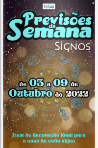 Previsões da Semana Ed. 129 - Previsões de 03 a 09 de Outubro 2022