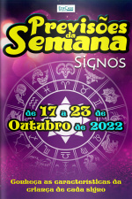 Previsões da Semana Ed. 131 - Previsões de 17 a 23 de Outubro 2022