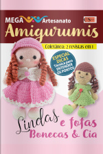 Mega Artesanato Ed. 58 - Coletânea - Amigurumis Bonecas
