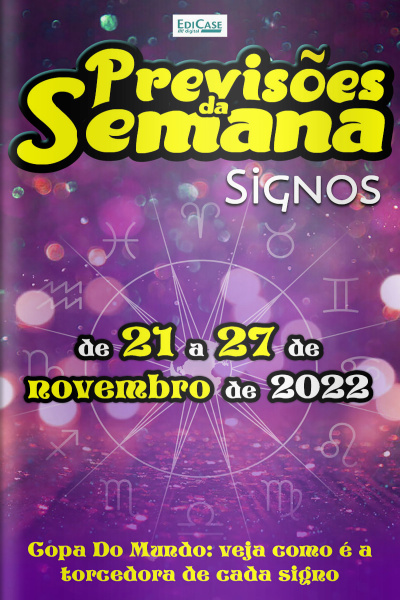 Previsões da Semana Ed. 136 - Previsões de 21 a 27 de Novembro de 2022