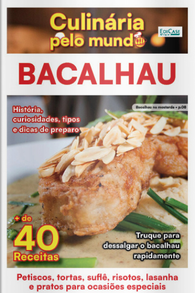 Culinária Pelo Mundo Ed. 11 - Bacalhau
