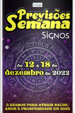 Previsões da Semana Ed. 139 - Previsões de 12 a 18 de Dezembro de 2022
