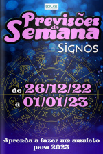 Previsões da Semana Ed. 141 - Previsões de 26/12/2022 a 01/01/2023