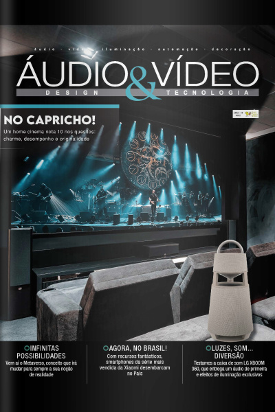 Áudio  Vídeo – Design e Tecnologia Ed. 192 - No capricho!