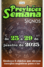 Previsões da Semana Ed. 143 - Previsões de 23 a 29 de Janeiro de 2023